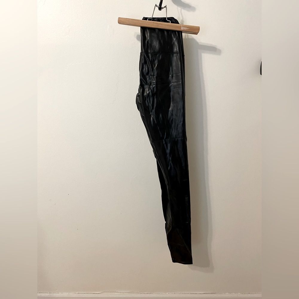 Aritzia Leather Leggings
